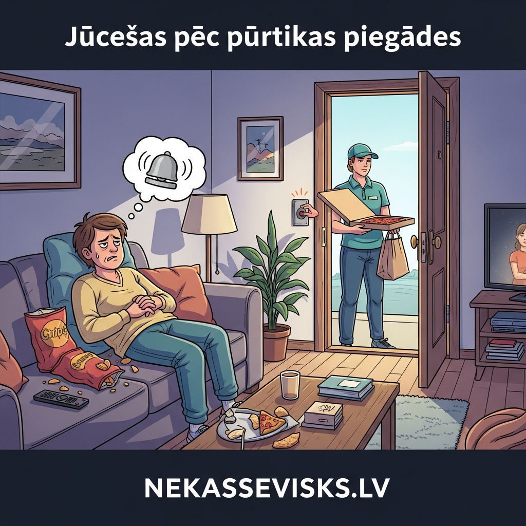 Jāceļas pēc pārtikas piegādes