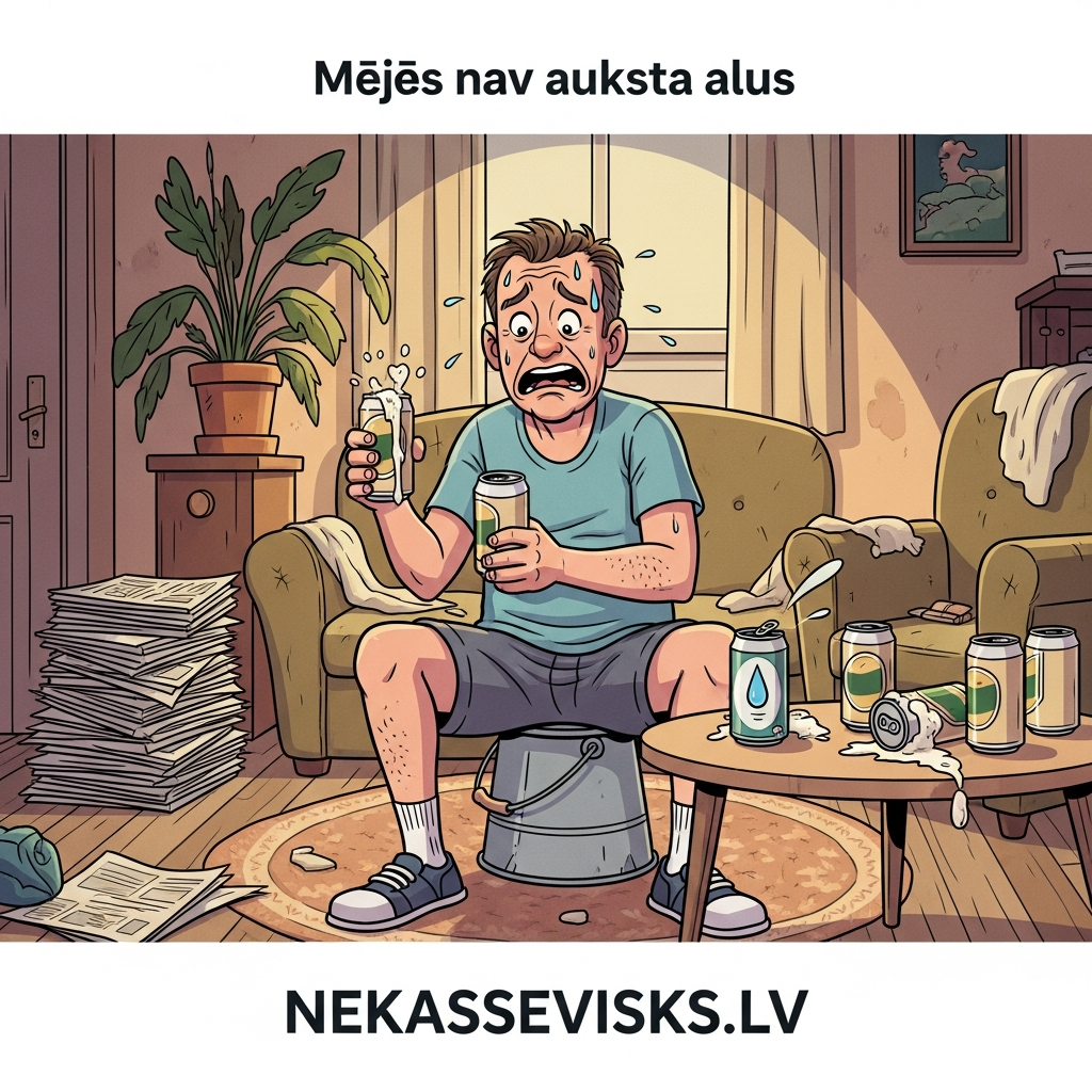 Mājās nav auksta alus